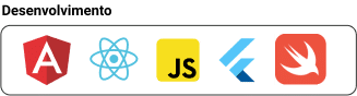 angular js, java script, flutter, swift
